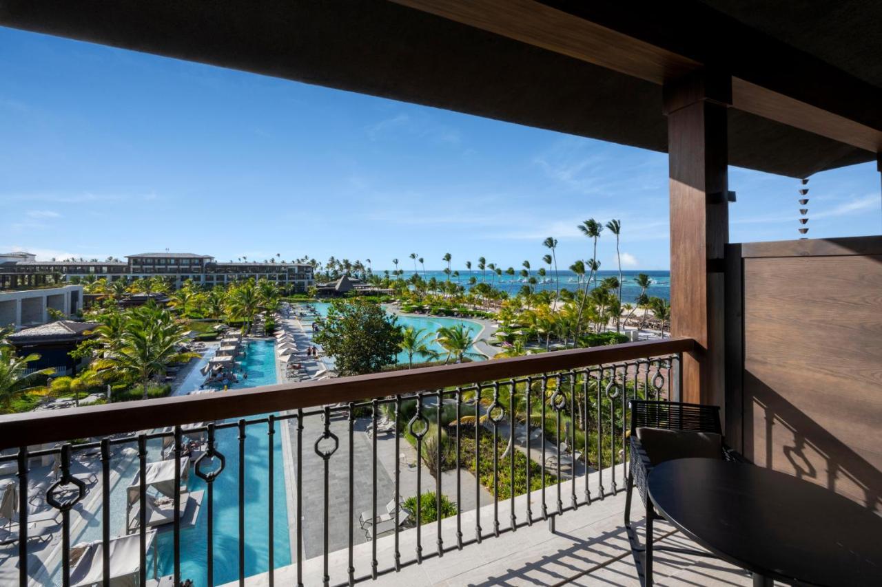 Lopesan Costa Bavaro Resort, Spa & Casino Punta Cana Bagian luar foto View from a balcony at the Hard Rock Hotel